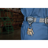Super48™ Key Chains, Polycarbonate, 48" Cable, Belt Clip Attachment VE525 | WestPier