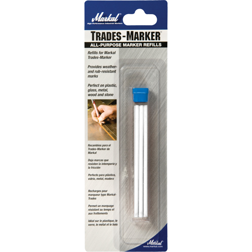 Trades Marker&reg; All Purpose Marker, White WestPier