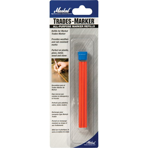 Trades Marker&reg; All Purpose Marker, Red WestPier
