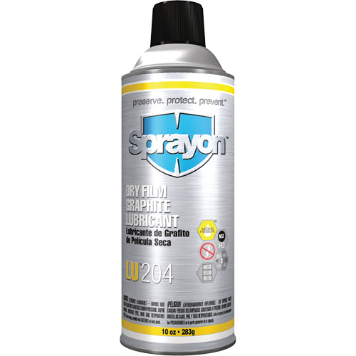 LU204 Dry Film Graphite Lubricant, Aerosol Can WestPier