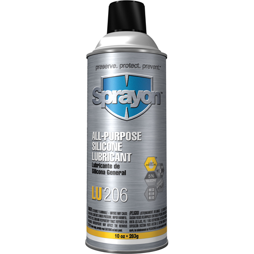 LU206 All-Purpose Silicone Lubricant, Aerosol Can WestPier