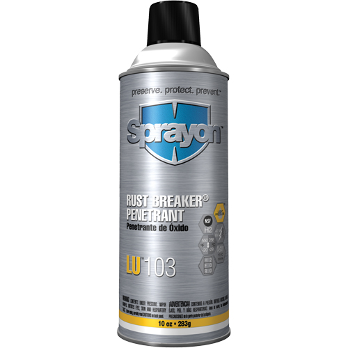 LU103 Rust Breaker Penetrant, Aerosol Can, 16 oz. WestPier