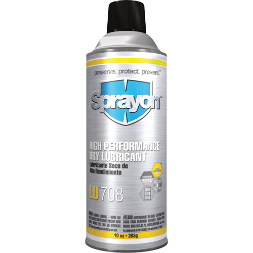 LU708 High Performance Dry Lubricant, Aerosol Can WestPier