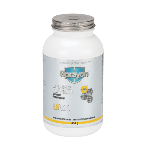 LU620 Anti-Seize Compound, 454 g, Brush Top Bottle, 2200°F (1204°C) Max. Temp WestPier