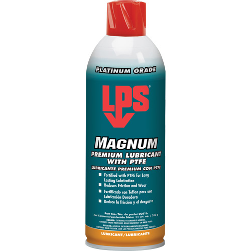 Lubrifiant de qualit&eacute; sup&eacute;rieure avec PTFE Magnum, Canette a&eacute;rosol, 16 oz WestPier