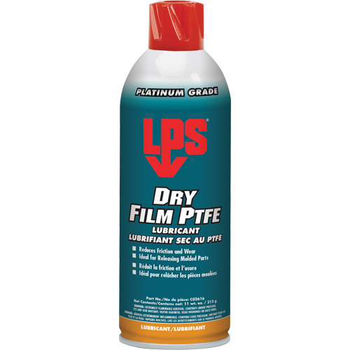 Dry Film PTFE Lubricant, Aerosol Can, 16 oz. WestPier