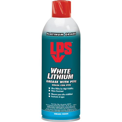 Graisse de Lithium blanche a/PTFE, Canette a&eacute;rosol WestPier