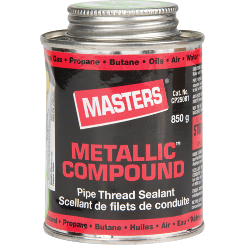 Metallic Compound, Brush-Top Can, 250 ml, 0° C - 287° C (32° F - 550° F) WestPier