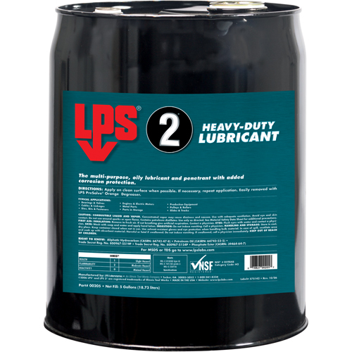 2&reg; Heavy-Duty Lubricant, Pail WestPier