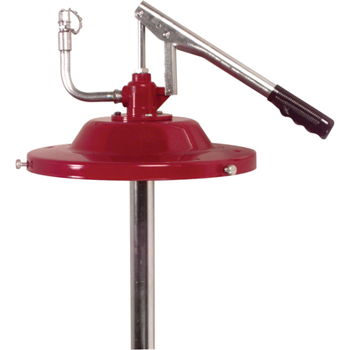Manual Lubrication Pumps - Volume Delivery Loader Pumps, Zinc, 1 Lb./6 strokes, Fits 5 gal. WestPier