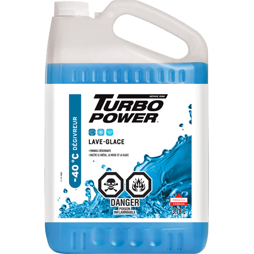 Liquide lave-glace toutes saisons Turbo Power, Cruche, 3,78 L WestPier