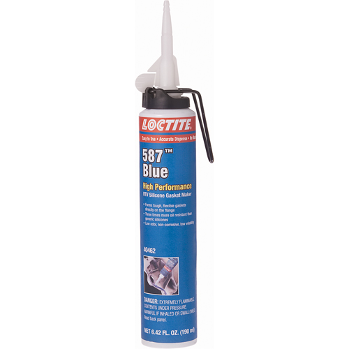 587 High Performance RTV Silicone Gasket Maker, Cartridge, Blue WestPier
