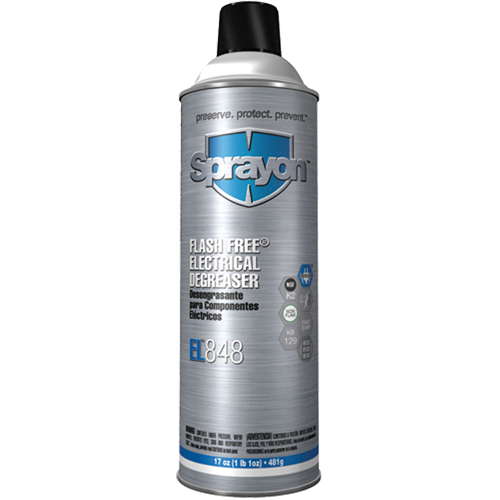 EL848 Flash Free&reg; Electrical Degreaser, Aerosol Can WestPier