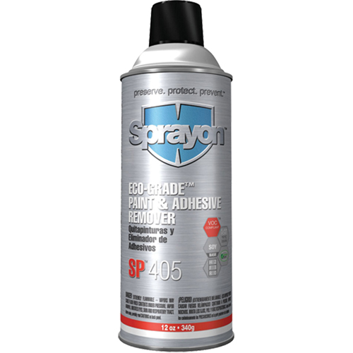 SP405 Eco-Grade Paint & Adhesive Remover, 12 oz, Aerosol Can WestPier