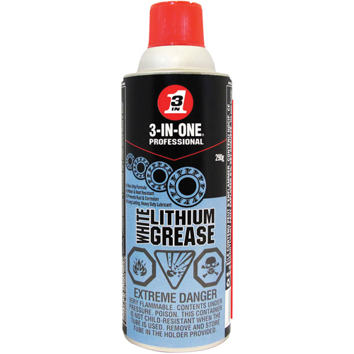 Graisse de lithium blanc 3-IN-1 , Canette a&eacute;rosol WestPier