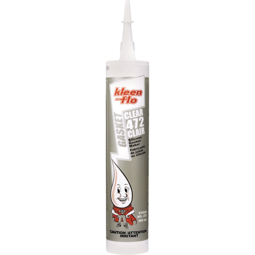 Silicone Gasket Maker, Cartridge, Clear WestPier