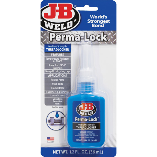 Compos&eacute; de blocage Perma-Lock, Bleu, Moyen, 36 ml, Bouteille WestPier