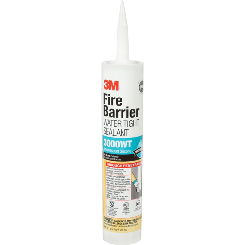Fire Barrier Sealant 3000 WT, 10.1 oz., Cartridge, Grey WestPier