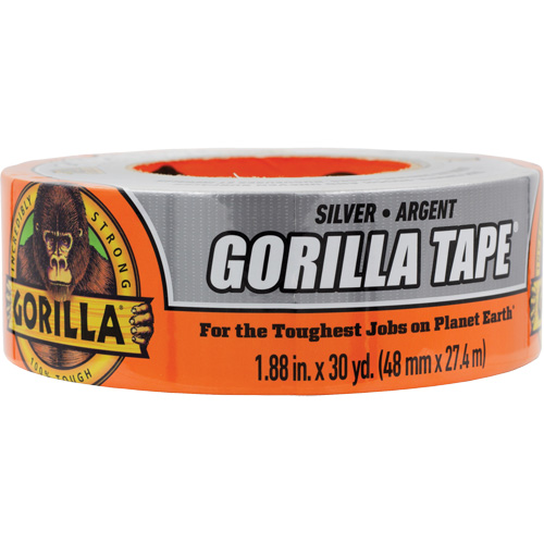 Duct Tape, 17 mils, Silver, 48 mm (2") x 27.43 m (90') WestPier