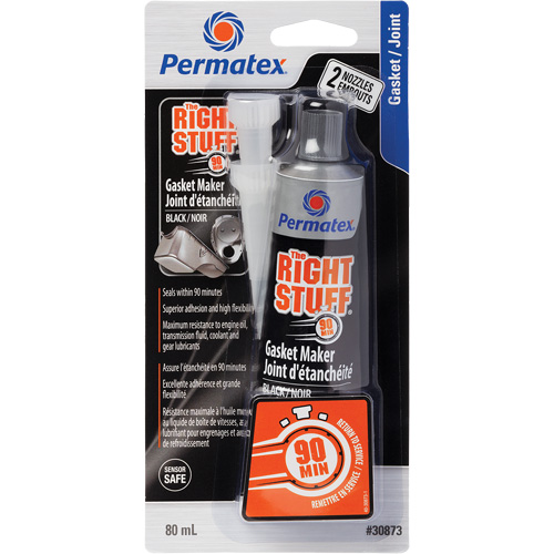 The Right Stuff&reg; 90 Minute Gasket Maker, Tube, Black WestPier