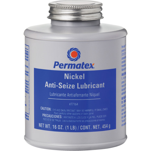 Lubrifiant antigrippant au nickel, Canette &agrave; dessus brosse, 2400°F (1316°C) temp. max. WestPier