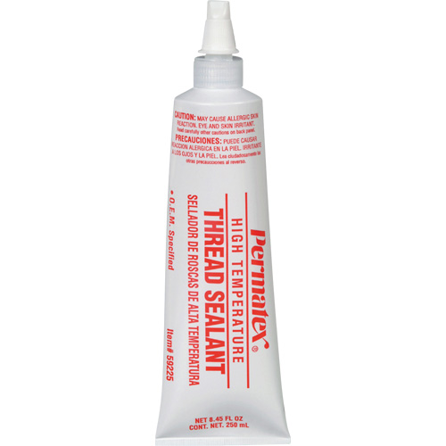 Scellant pour filetage haute temp&eacute;rature, Tube, 250 ml, -54° C - 204° C/-65° F - 400° F WestPier