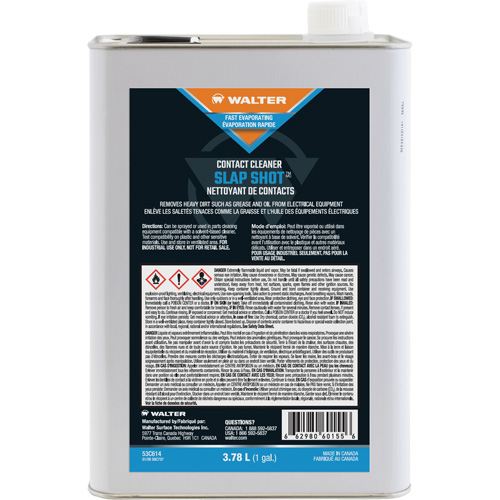 SLAP SHOT Contact Cleaner, Jug WestPier