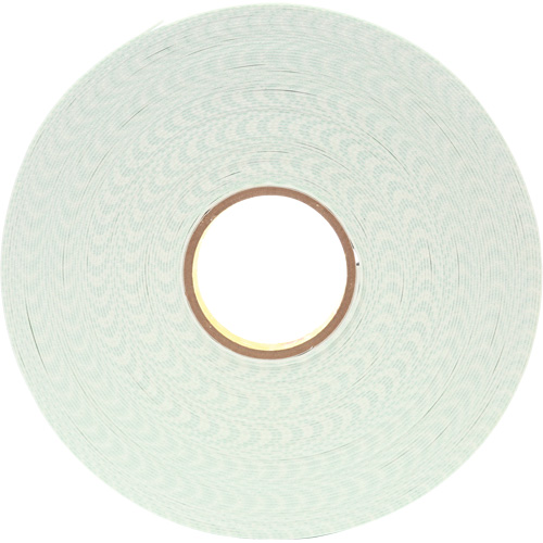 Ruban double face en mousse d'ur&eacute;thane, 33 m (108') lo x 25,4 mm (1") la, 62,5 mils, Ur&eacute;thane WestPier