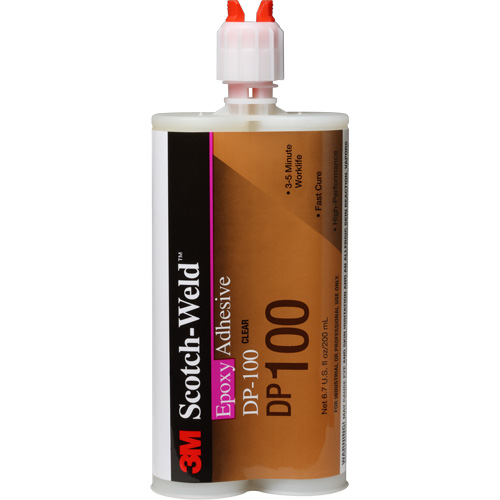 Adh&eacute;sif Scotch-Weld, 200 ml, Cartouche, Deux composants, Translucide WestPier
