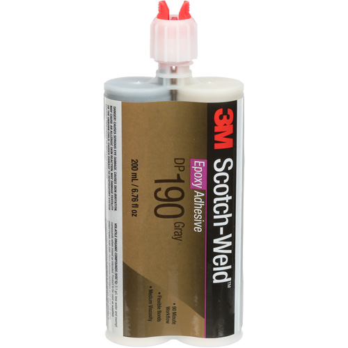 Adh&eacute;sif Scotch-Weld, 200 ml, Cartouche, Deux composants, Gris WestPier