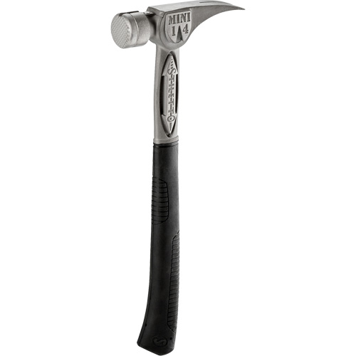 Mini marteau en titane meul&eacute;/courb&eacute; Tibone, 14 oz, Prise en Coussin&eacute;e WestPier
