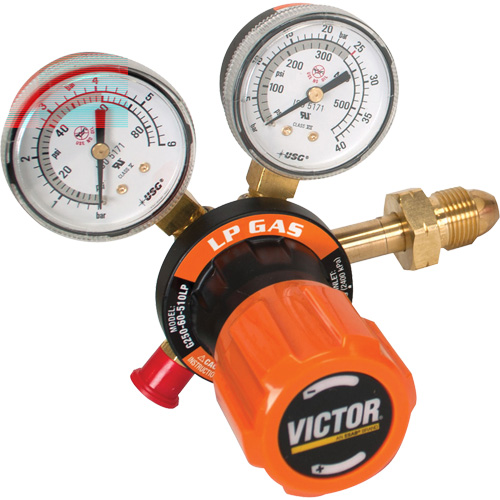 R&eacute;gulateur &agrave; un &eacute;tage G250, 9/16" NPT, PSI max. de 15 psi, Standard WestPier