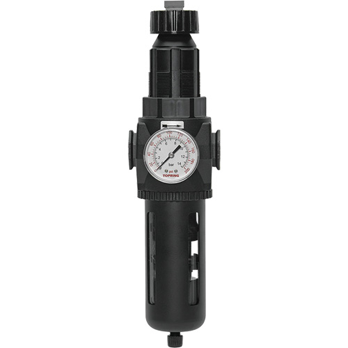 Filtre/r&eacute;gulateur Modulair 400 avec vidange manuelle, 3/4" NPT, 200 psi, Capacit&eacute; de 9,1 oz liq. WestPier