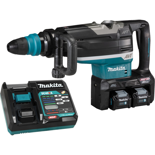XGT Brushless Cordless SDS-Max Rotary Hammer, 80 V, 2", 16 ft-lbs, 150-310 RPM WestPier