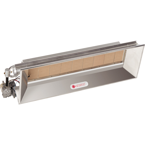 8000 Series Heater, Radiant Heat, Natural Gas, 60000 BTU/H WestPier
