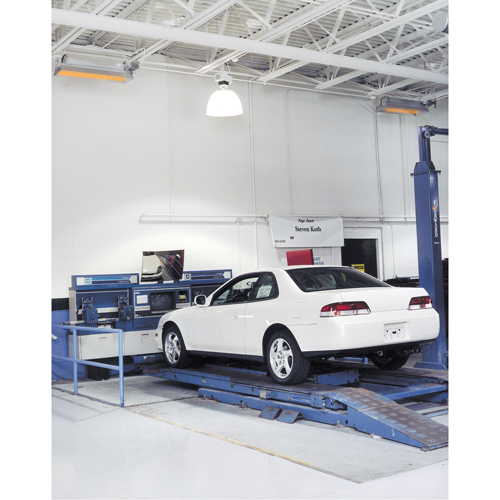8000 Series Heater, Radiant Heat, Natural Gas, 60000 BTU/H WestPier