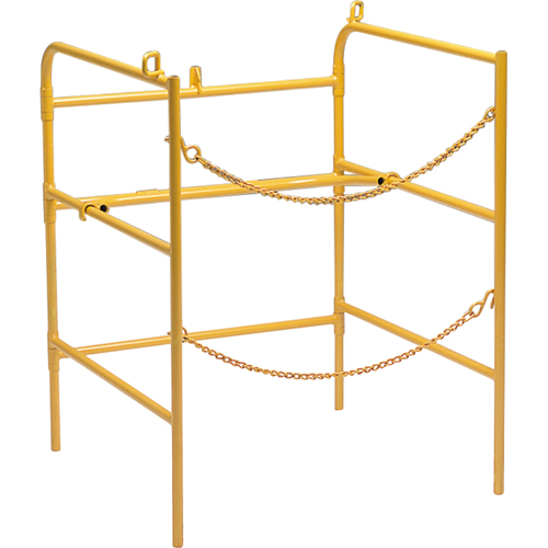 ALLEGRO INDUSTRIES Manhole Guard Rails, Steel WestPier