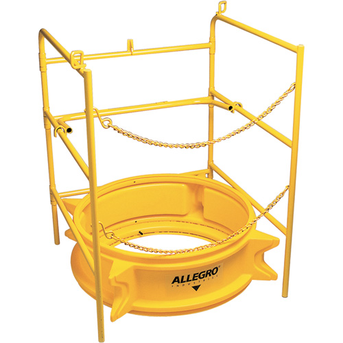 ALLEGRO INDUSTRIES Manhole Shields, Plastic WestPier