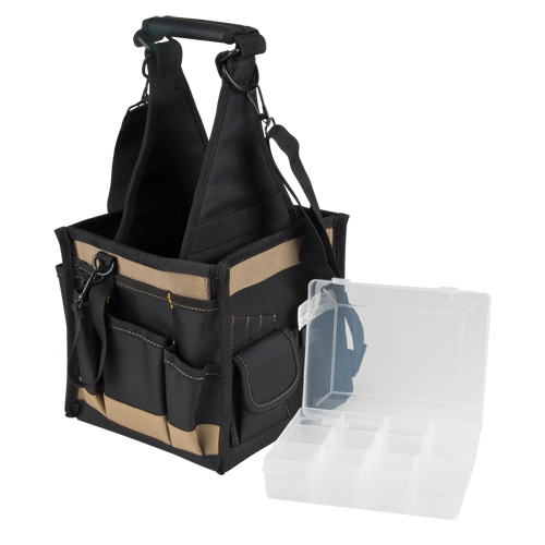 Porte-outils, Toile, 25 pochettes, Noir WestPier