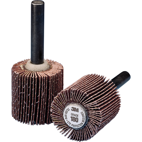 General Purpose Flap Wheel, Aluminum Oxide, 120 Grit, 1" x 1" x 1/4" WestPier