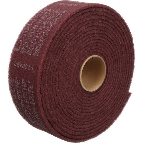 Ruban de nettoyage et de finition Scotch-Brite, Tr&egrave;s fin, 4" la x 30' lo WestPier