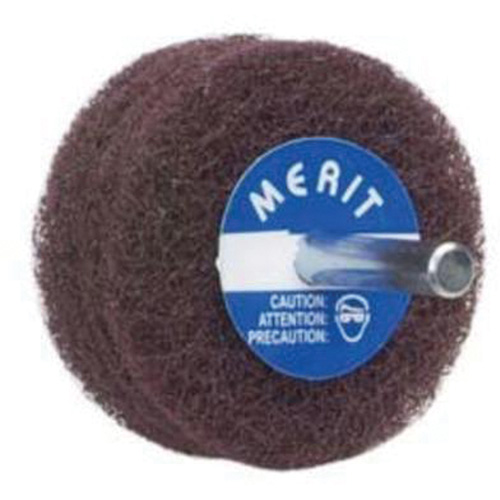 Disques non tiss&eacute;s Abrasotex, 3" dia. x 1" la, Arbre 1/4", Oxyde d'aluminium WestPier