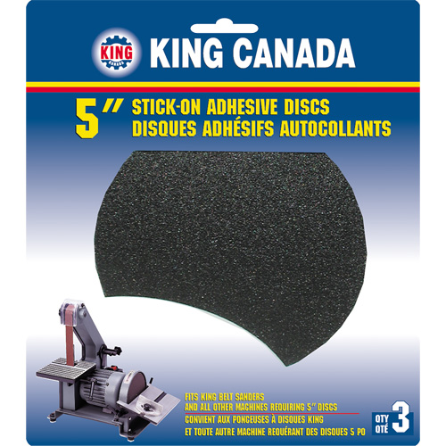 Wood Sanding Disc, 5" Dia., 60 Grit WestPier