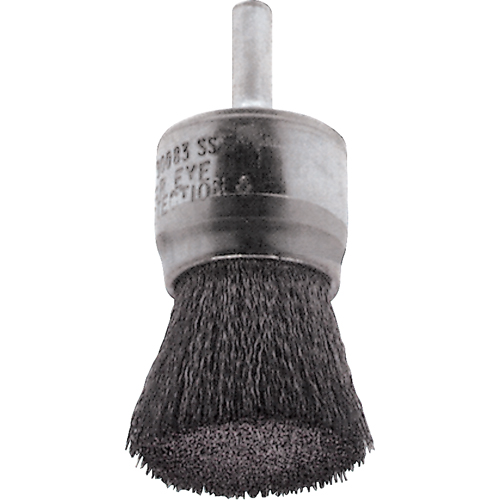 Crimped Wire End Brushes, 1/2", 0.0104" Fill, 1/4" Shank WestPier