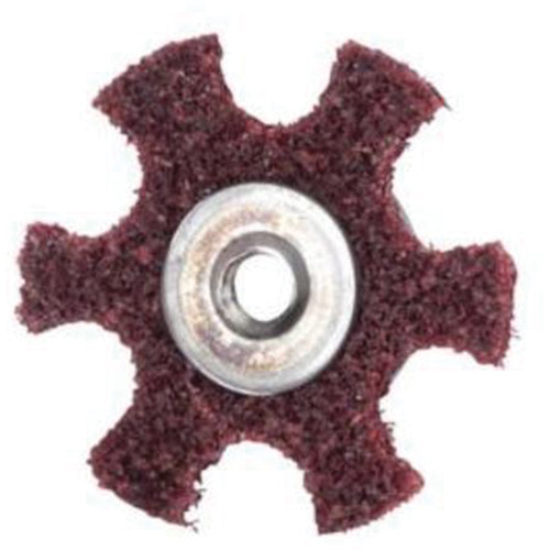 Abrasotex Surface Preparation Star, 2" Dia., Medium Grit, Aluminum Oxide WestPier