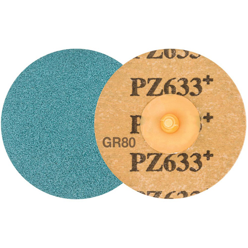 Disque de ponçage TWIST TOPCUT, 3" dia., Grain 80, Zirconium WestPier
