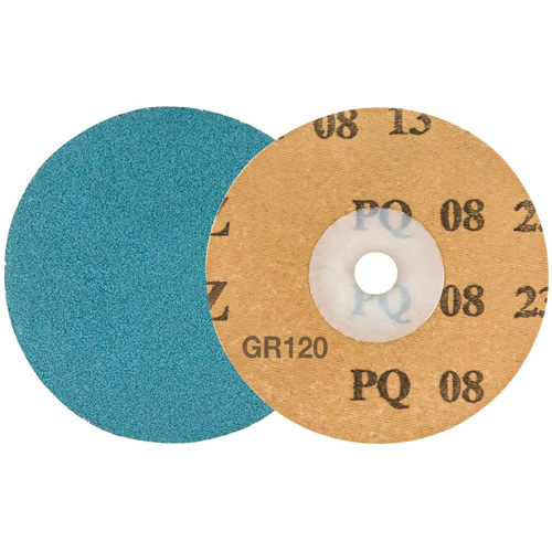 TWIST TOPCUT Sanding Disc, 3" Dia., 120 Grit, Zirconium WestPier