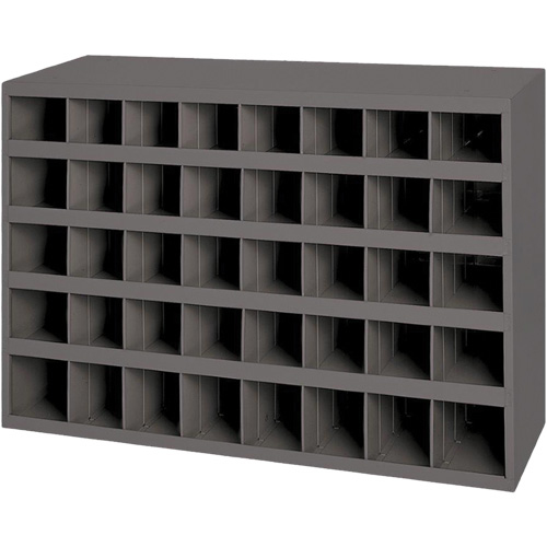 Armoires pour bacs de rangement en acier, 33-3/4" la x 8-1/2" p x 22-1/4" h, Gris WestPier