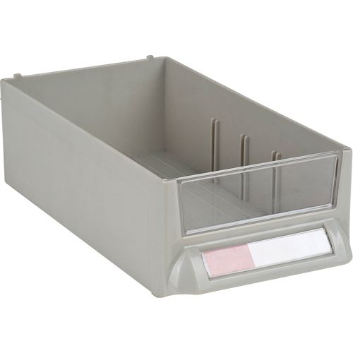 Replacement Drawer for KPC-400 Parts Cabinet, Plastic, 4-11/16" W x 8-5/8" D x 2-7/10" H, Grey WestPier