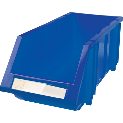 Bac empilable & &agrave; suspendre, 7-7/8" la, 7" h x 17-11/16" p, Bleu WestPier